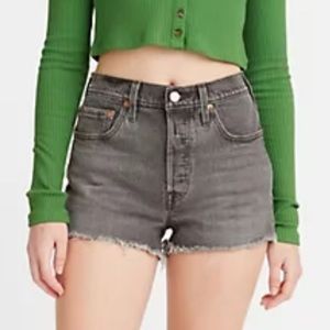 Levi's Premium Premium 501 High-Rise Shorts Cabo Storm